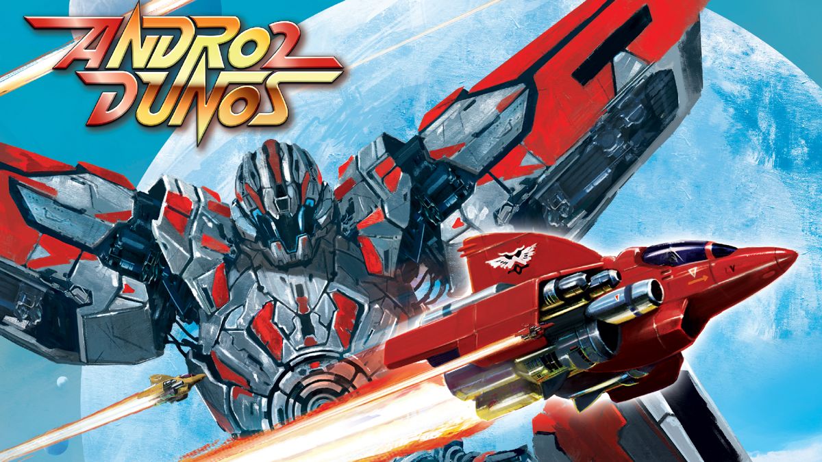 Andro Dunos II box art for Nintendo Switch